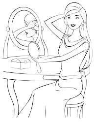 All rights belong to their respective owners. Barbie Barbie In Front Of The Mirror