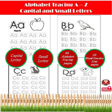 The alphabet interactive worksheet for primary. 100 Pages Printable Handwriting Capital And Small Letter Alphabet Worksheet Workbook For Preschool And Kindergarten