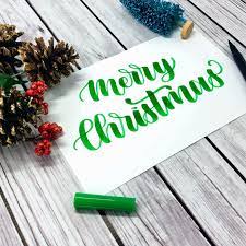 All orders are custom made and most ship worldwide within 24 hours. Merry Christmas Calligraphy Tutorial Free Worksheet Vial Designs