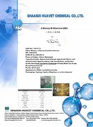Chronically, 2dg has novel antiepileptic effects by retarding the progression of kindled seizures. 2 Deoxy D Glucose 2dg Cas No 154 17 6 C6h12o5 Huavet China Manufacturer Veterinary Medicine Agrochemicals Products