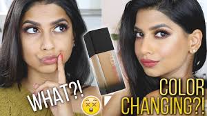 Huda Beauty Faux Filter Foundation Changes Colors What Review Demo