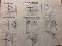 In mathematics, a reflection (also spelled reflexion) is a mapping from a euclidean space to itself that is an isometry with a hyperplane as a set of fixed points; Transformations Ms Tucker S Math Class