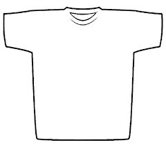 T shirt clipart black and white. Clipart Of White T Shirt Free Image Download