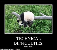 Technical Difficulties Panda Panda Bear Cute Panda