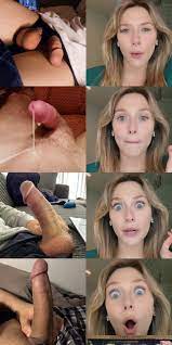 There's nothing more delicious than a fat throbbing pulsating cock, and Elizabeth  Olsen knows it : rBabeCock