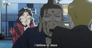 Anime Saint Oniisan And Young Saint Man Image Anime Anime Movies Friend Of God