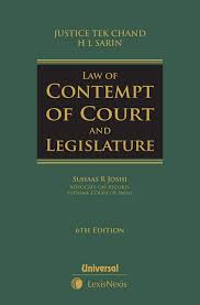 Also, suo moto powers of the court to initiate such. Buy Law Of Contempt Of Court And Legislature Book Online At Low Prices In India Law Of Contempt Of Court And Legislature Reviews Ratings Amazon In