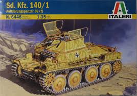 Aufklärungspanzer 38(t) Sd.Kfz. 140/1, Italeri 6448 (2007)