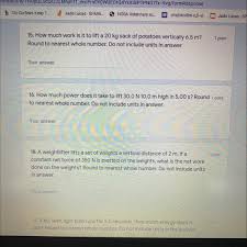 But a weight set is quicker and easier. Help With 15 17 Please Brainly Com