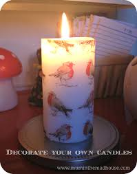 See more ideas about candles, pillar candles, paschal candle. Homemade Christmas Decorate A Pillar Candle Mum In The Madhouse