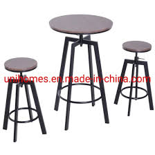 With such a wide selection of pub & bistro sets for sale, from brands like winsome, baxton studio, and. China Bar Table Set Rectangular Kitchen Pub Dining Coffee Table And 2 Bar Stools 3 Piece Breakfast Table Set For Kitchen Living Room Dining Room Sturdy Metal China Dining Table Set Dining