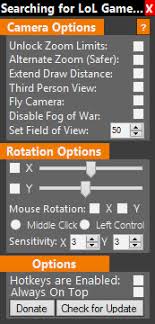 May 08, 2021 · here's how you can unlock the camera in league of legends. Release Lol Camera Tool Zoom Hack Third Person More