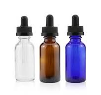 [Hot Item] 5ml 10ml 15ml 20ml 25ml 30ml 50ml 100ml Amber Blue Green Serum  Dropper Cosmetic Packaging Boston Glass Essential Oil Bottle