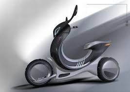 Future Transportation Motivo Electric Scooter Transforms Into A Car When Needed Electric Scooter Scooter Design Electric Scooter Design