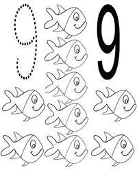For centuries, in many cultures (eg tibet), the mandala is used as a tool to facilitate meditation. Learn Number 9 With Nine Fishes Coloring Page Bulk Color Fish Coloring Page Coloring Pages Leaf Coloring Page