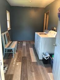 Oak & stone flooring and remodeling. Before And After Lumber Liquidators