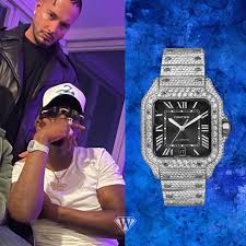 Bobby j, also known professionally as bobbyswxrld, is an american singer, songwriter, producer, record executive, entrepreneur and ceo of re. Bobby Shmurda Cartier Santos 100 In Stainless Steel Superwatchman Com