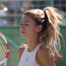 Marta was really distraught at the end of the breaker, she new she was so close to the win. Even During Practice Camila Keeps Camila Giorgi Forever Facebook
