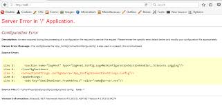 Handle errors like you mean it. Server Error In Application Sitecore Core Cms Developers Sitecore Community
