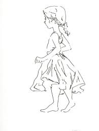 Busch Inspired Sketches Little Girl Drawing Girl Sketch Painting Of Girl