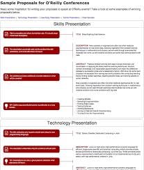 Sample Proposals For O Reilly Conferences Event Proposal Template Event Proposal Proposal