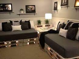 Sofa Aus Paletten Eine Perfekte Vollendung Des Interieurs Sofa Aus Paletten Mobel Aus Paletten Paletten Couch
