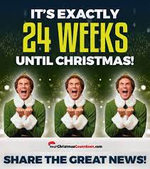 How many fridays until christmas 2021. 24 Weeks Until Christmas Your Christmas Countdown Facebook