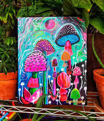 Zatistamedium Original Modern Painting Acrylic On Canvas Blue And Red Security Check Required New The 10 B Trippy Painting Small Canvas Art Art Painting