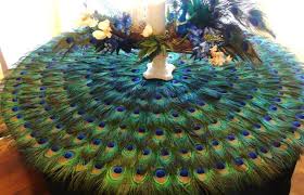 Peacock Party Decorations 36 Inch Cake Table Peacock Feather Mat By Peacock Party Ideas With Images Peacock Tablecloth Peacock Wedding Theme Peacock