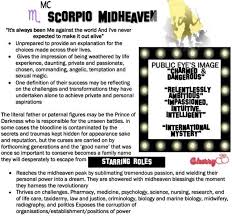 The midheaven and 10th house rule your life purpose as it relates to the outside world, aspirations, and career. Midheaven In Scorpio On Tumblr