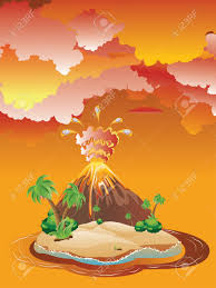 Illustration Of Cartoon Volcano Eruption With Hot Lava Royalty Free Cliparts Vectors And Stock Illustration Image 84436099 Businessman and businesswoman pushing puzzle pieces together. illustration of cartoon volcano eruption with hot lava