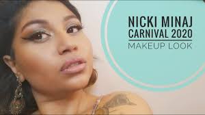 nicki minaj carnival 2020 makeup