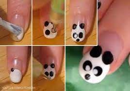 Imaginaros decirles a tus niños una cosa parecido a, uñas decoradas con dibujos animados, menuda combinación intentando pasar muchas mañanas molonas a 2 ¿cuánto suele resistir 1 uñas decoradas con dibujos animados? 5 Disenos De Unas Animados Faciles De Hacer Unas De Oso Unas De Oso Panda Diseno De Unas Faciles