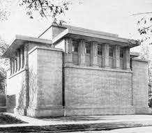 Why not, then, build a temple, not to god in that way—more sentimental than sense—but build a temple to man, appropriate to his uses as a na642.f7 1983. Unity Temple Frank Lloyd Wright Trust