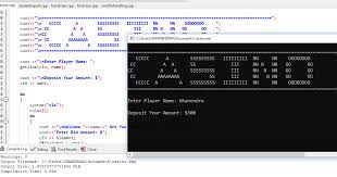 Create a batch file and run the program. C Program For Casino Game Number Guessing Program Game Project