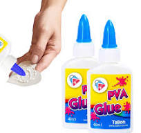 2 Pack Kids PVA Glue, Washable Non-Toxic Craft Strong Kid Glue for Toddlers  & Children, Safe School, Arts & Crafts, Paper, Card, Fabric, 40ml Each ...