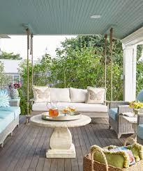 Beautify Your Simple Outdoor Patio Designing Into An Attractive One By Adding A Beautiful Swing Ar Patio Seating Arrangement Patio Seating Outdoor Patio Decor
