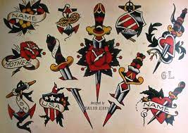 Sailor Jerry Tattoo Flash Volume 1 Moryak Dzherri Tradicionnye Tatuirovki Oldskul Tatuirovki