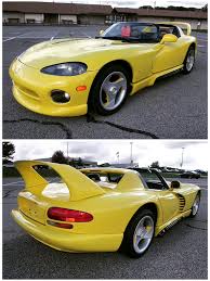 Image result for Viper Bright Yellow 1995 Chrysler
