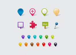 Map Markers Make Lemonade Map Marker Marker Icon Map Icons