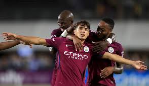 Brahim training with manchester city in 2017. Offiziell Real Madrid Verpflichtet Brahim Diaz Von Manchester City Real Total