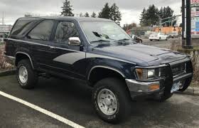 The toyota 4runner is a midsize suv that first came into production in 1983. Rare Two Door 1990 Toyota 4runner V6 5 Speed Bring A Trailer