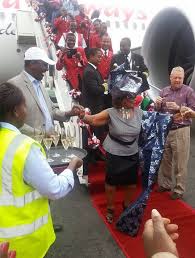 Just like she has failed in all her bids to win any elective position, she didn't win this race, as well, but at least she completed, an achievement on it's own Orie Rogo Manduli Receives 3rd Kenya Airways Dreamliner Photos Naibuzz