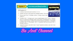 Jawaban bahasa indonesia paket kelas 9 halaman 14 16 brainly co id. Kegiatan 3 Hal 138 142 Pencerminan Pada Bidang Koordinat Matematika Kelas 9 Bab 3 Transformasi Youtube