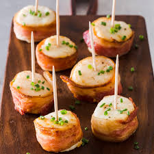 Feb 14, 2018 · baking scallops wrapped in bacon for 12 minutes at 425°f was just perfect. Broiled Bacon Wrapped Scallops America S Test Kitchen