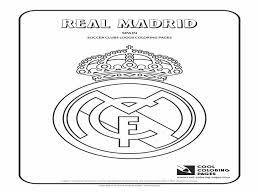 Real Madrid Logo Coloring Pages At Getdrawings Free Download
