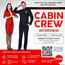 The cabin crew position is open for applicants with at least a senior high diploma. Airasia Cabin Crew Walk In Interview Bintulu October 2018 Better Aviation