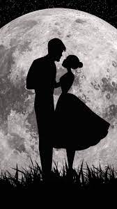 720x1280 Moon Love Couple Dark Art Wallpaper Love Couple Wallpaper Cute Love Wallpapers Pictures Of Love Couple