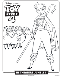 Coloriage Toy Story 4 Bo Peep Dessin Toy Story A Imprimer