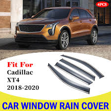 For Cadillac Xt4 2018 2020 Car Window Sun Rain Shade Visors Shield Shelter Protector Cover Trim Accessories Window Rain Shield Awnings Shelters Aliexpress